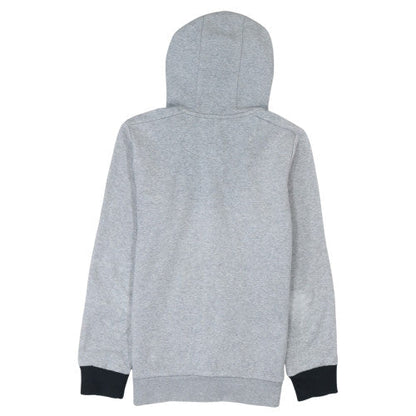 Boys UK Size 13-14 Years adidas Grey Full Zip Hoodie