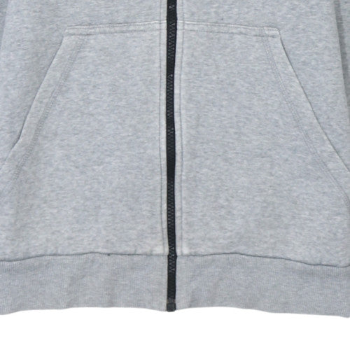 Boys UK Size 13-14 Years adidas Grey Full Zip Hoodie