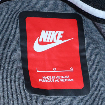 Mens UK Size L Nike Grey Full Zip Hoodie