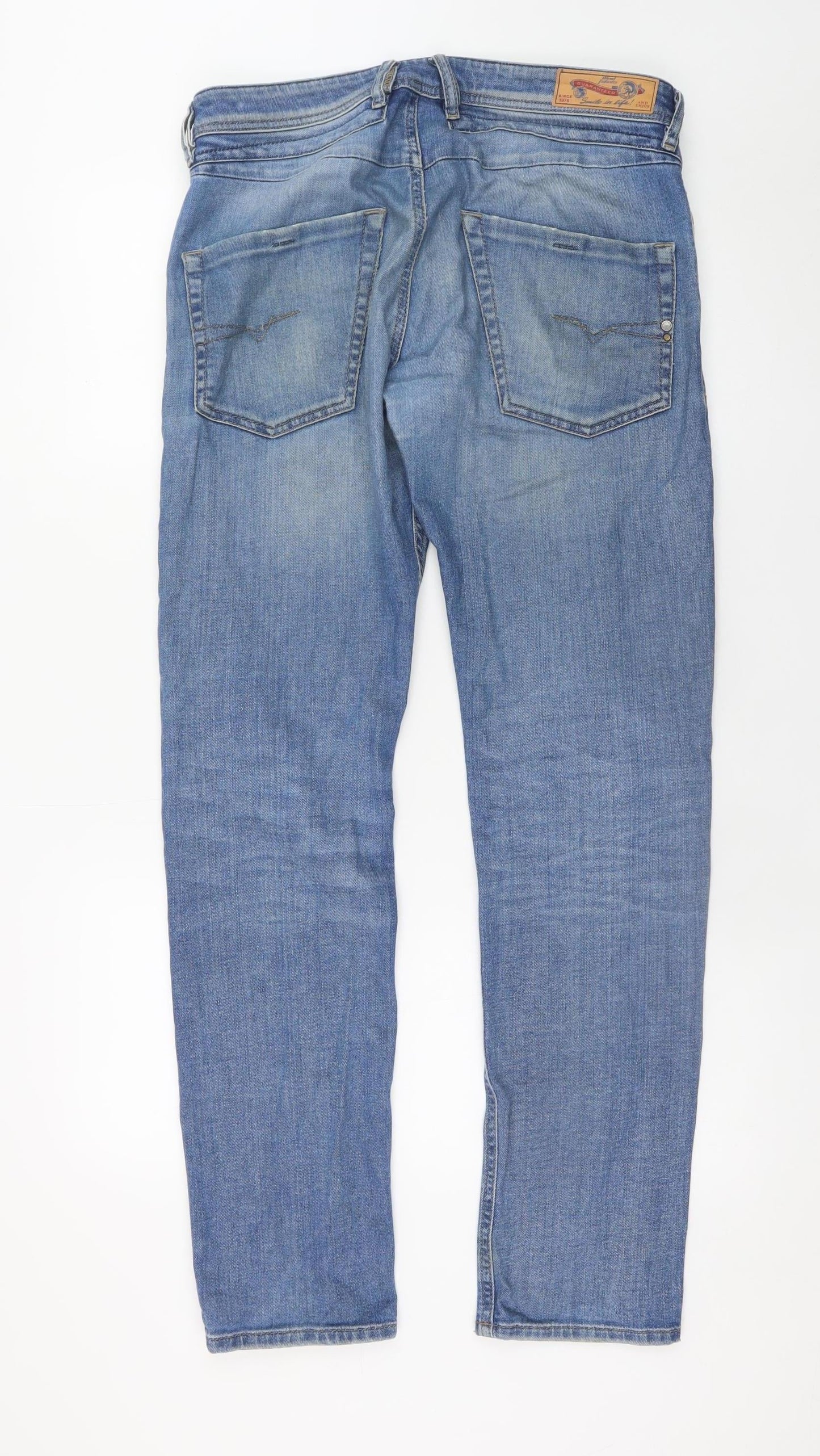 Mens UK Size 32 Diesel Slim Fit Tapered Jeans