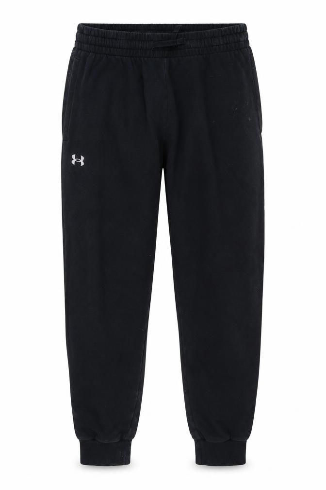 Under Armour Men Black Fleece Jogger Trousers Size L