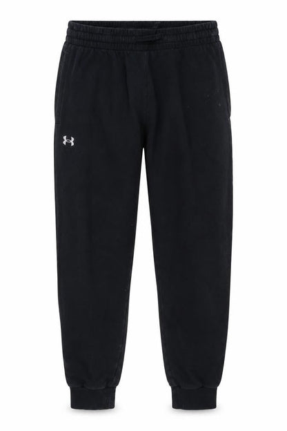 Under Armour Men Black Fleece Jogger Trousers Size L