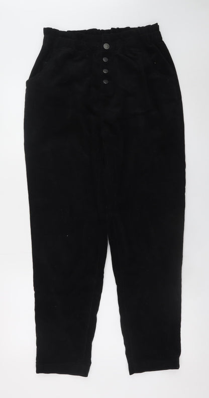 Womens UK Size L blendshe Regular Fit Casual Black Trousers