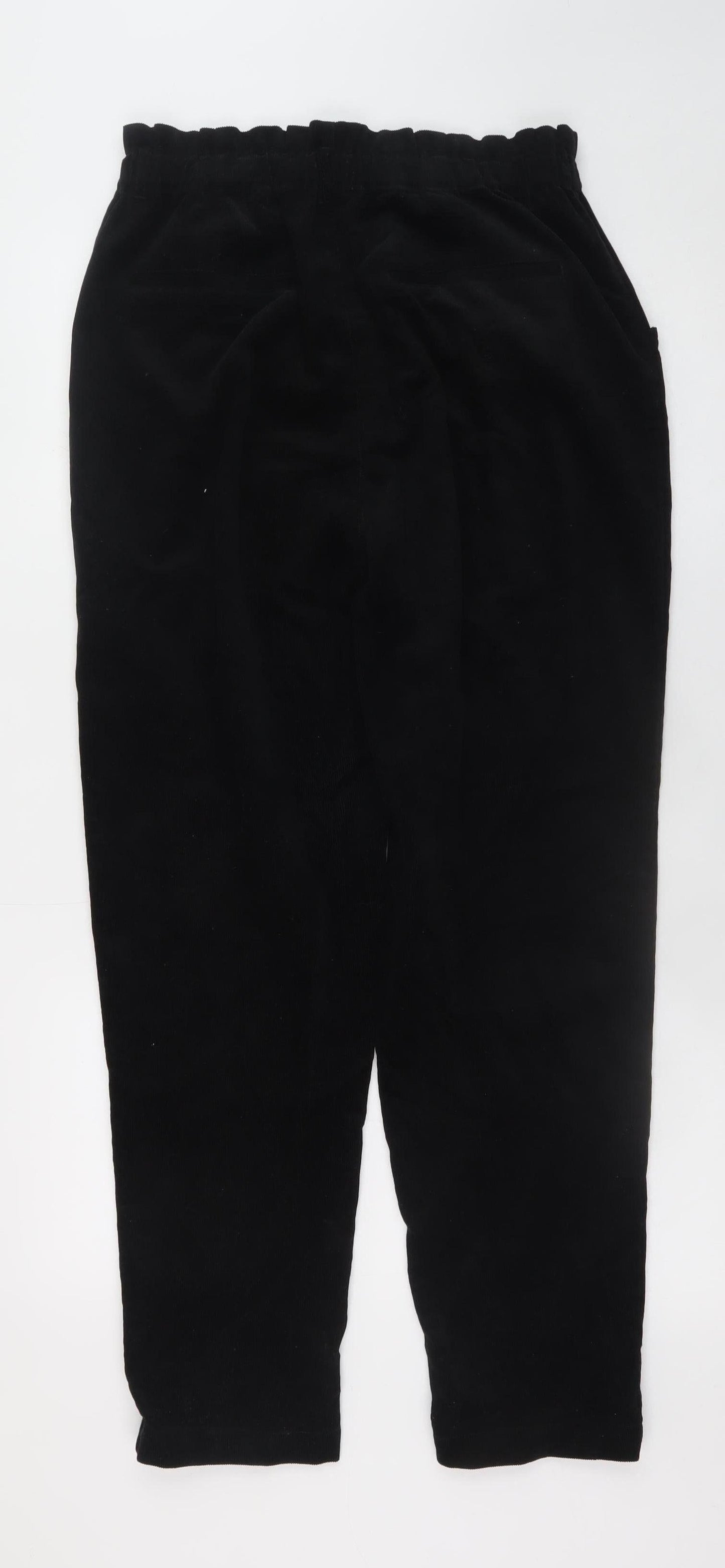 Womens UK Size L blendshe Regular Fit Casual Black Trousers