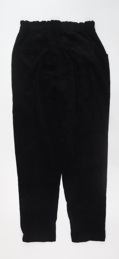 Womens UK Size L blendshe Regular Fit Casual Black Trousers