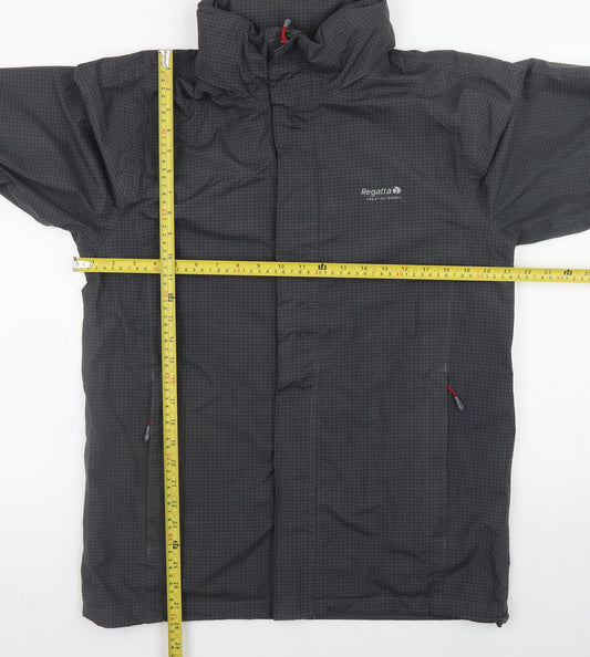 Regatta Men's Grey Waterproof Rain Jacket S Outdoor Hiking Coat