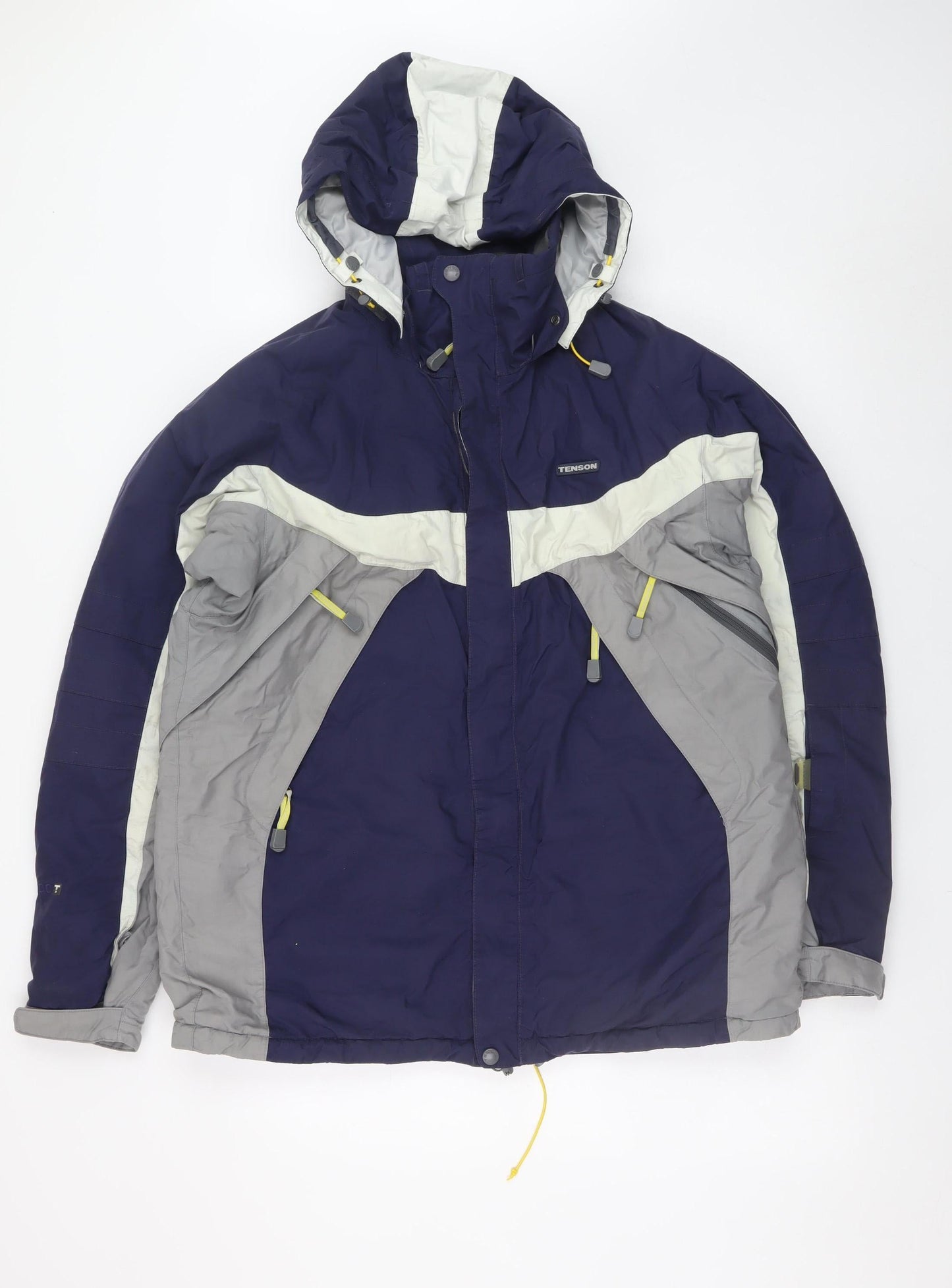 Mens UK Size S Tenson Blue Parka Coat