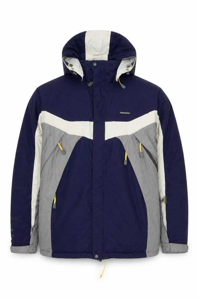 Mens UK Size S Tenson Blue Parka Coat