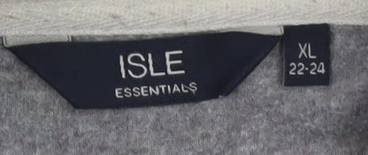 Mens UK Size XL Isle Essentials Grey Bodywarmer