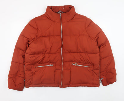 Womens UK Size 16 Principles Brown Puffer Jacket
