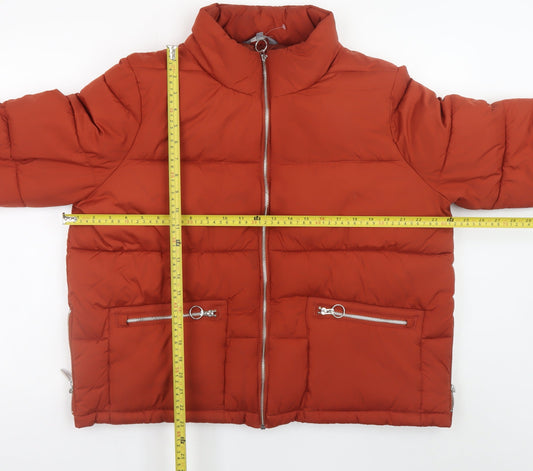 Womens UK Size 16 Principles Brown Puffer Jacket