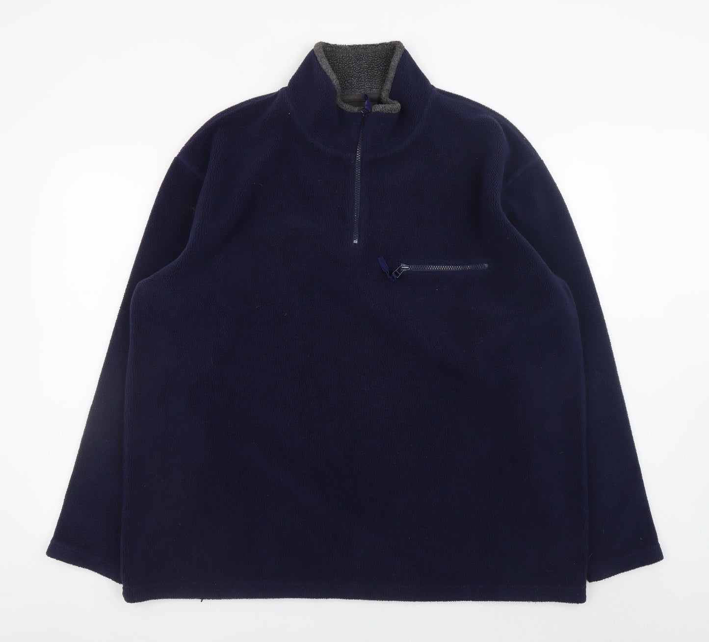 Mens UK Size XL NEXT Blue Pullover Sweatshirt