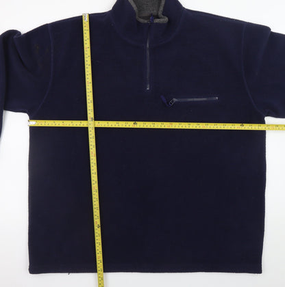 Mens UK Size XL NEXT Blue Pullover Sweatshirt