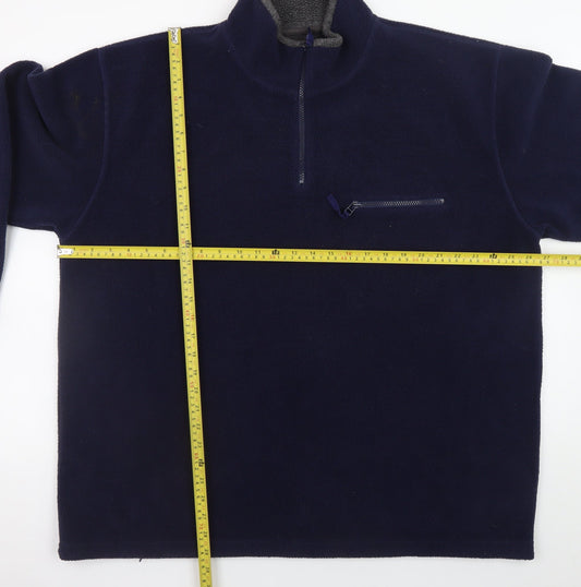 Mens UK Size XL NEXT Blue Pullover Sweatshirt