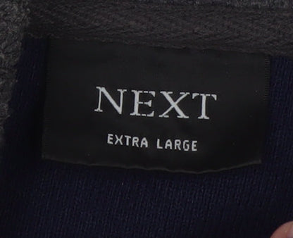 Mens UK Size XL NEXT Blue Pullover Sweatshirt