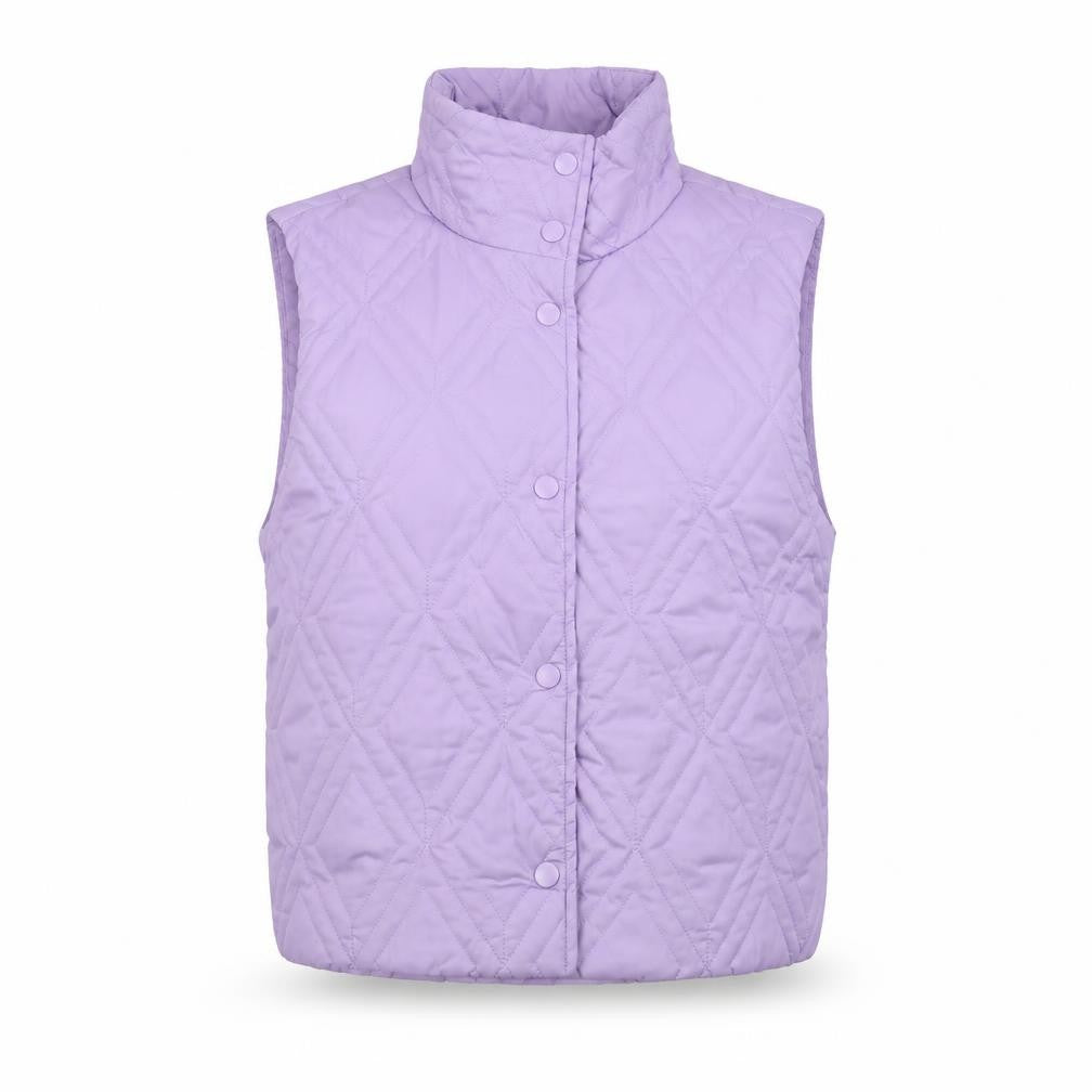 Womens UK Size S Primark Cares Purple Quilted Coat