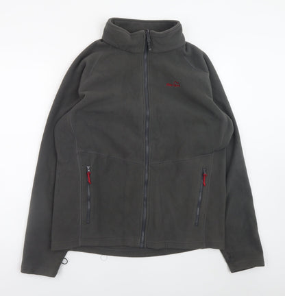 Peter Storm Mens Grey Fleece Full Zip Jacket Size L