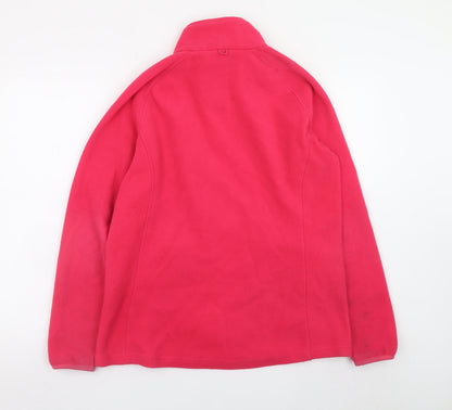 Peter Storm Women's Pink Fleece Full Zip Jacket Size 14