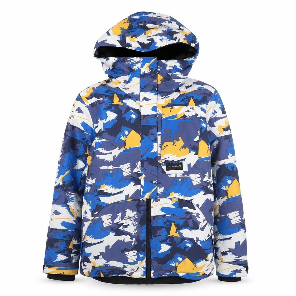 Boys UK Size 10 Years DECATHLON Multicoloured Ski Jacket