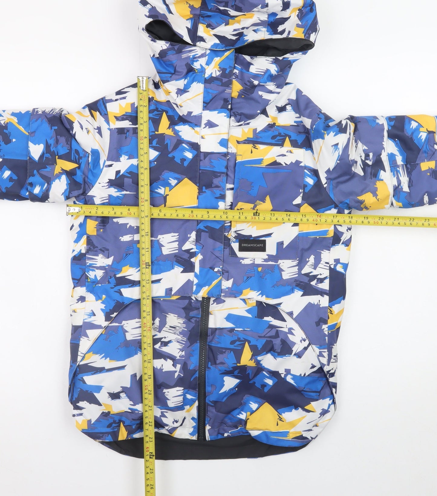 Boys UK Size 10 Years DECATHLON Multicoloured Ski Jacket