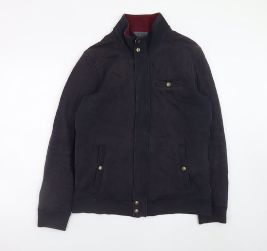 Mens UK Size L Ted Baker Blue Quilted Coat