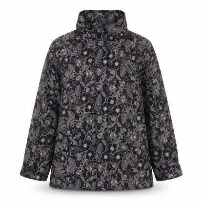 Womens UK Size 14 TIGI Black Rain Coat