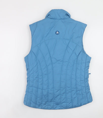 Marmot Women's Blue XS Quilted Puffer Waistcoat Gilet