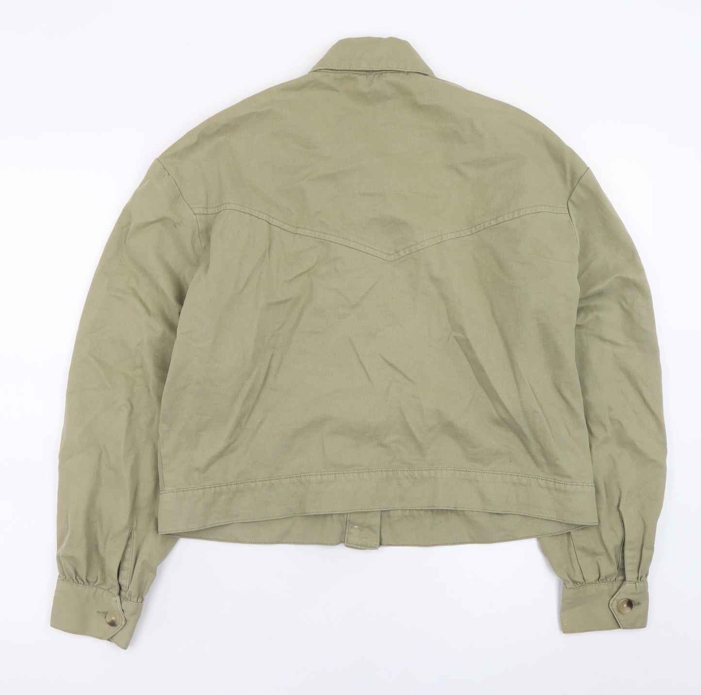 Womens UK Size 12 Miss Selfridge Green Basic Jacket
