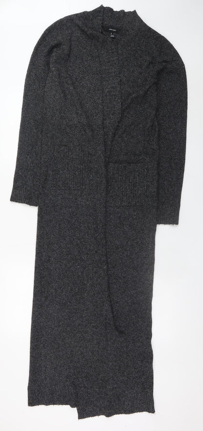 Vero Moda Women's Grey Long Knit Cardigan Size M