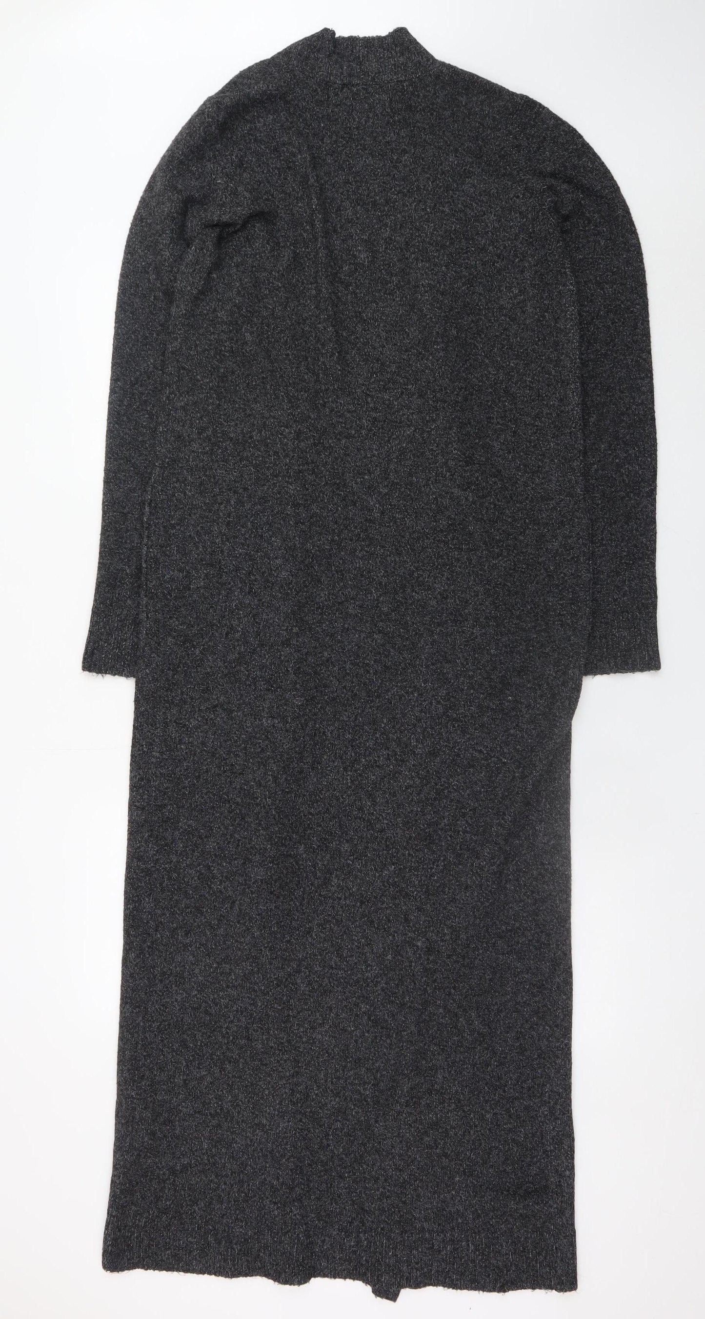 Vero Moda Women's Grey Long Knit Cardigan Size M