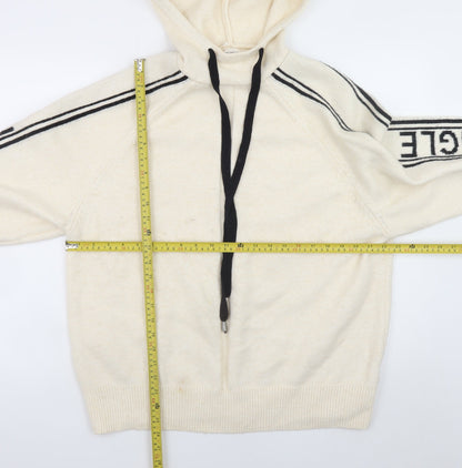 Mens UK Size S Pringle of Scotland x H&M Ivory Pullover Jumper
