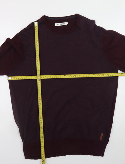 Mens UK Size 2XL Ben Sherman Brown Pullover Jumper