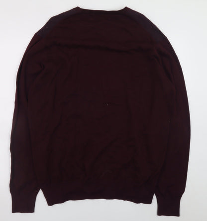 Mens UK Size 2XL Ben Sherman Brown Pullover Jumper