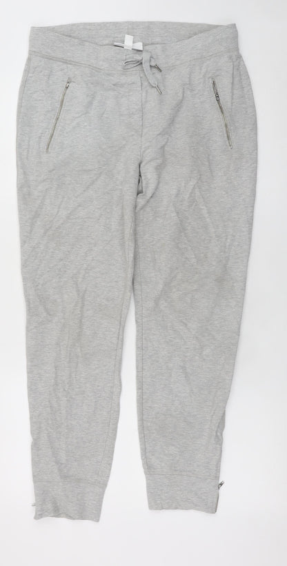 Mens UK Size M The White Company Regular Fit Jogger Grey Trousers