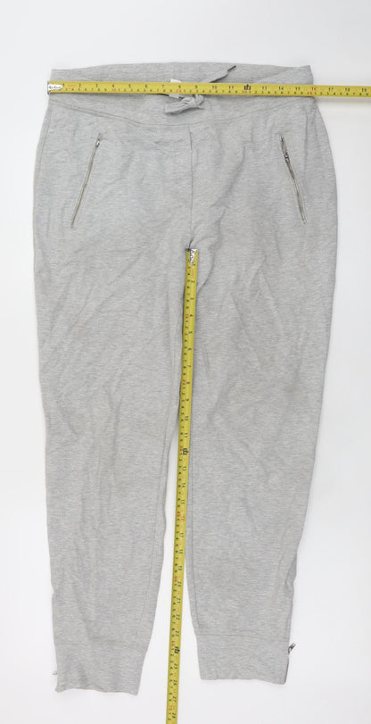 Mens UK Size M The White Company Regular Fit Jogger Grey Trousers