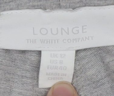Mens UK Size M The White Company Regular Fit Jogger Grey Trousers