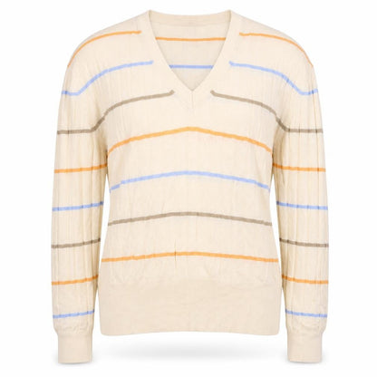 Womens UK Size L Marks and Spencer Beige Pullover Jumper