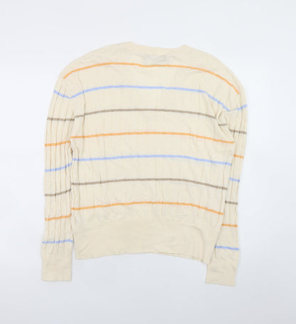 Womens UK Size L Marks and Spencer Beige Pullover Jumper