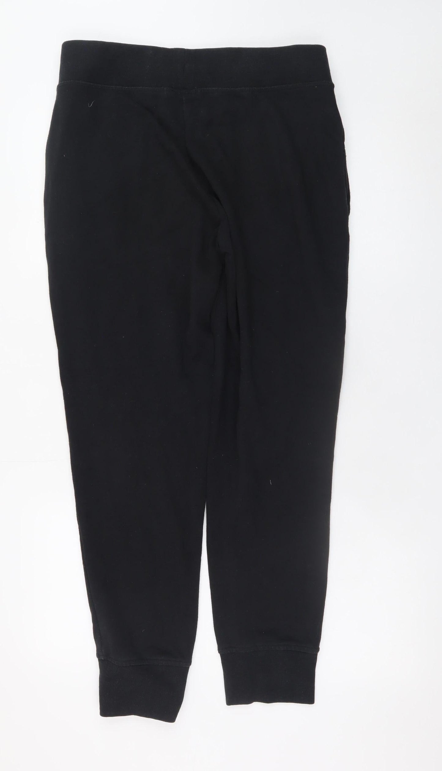 Mens UK Size S Champion Regular Fit Jogger Black Trousers