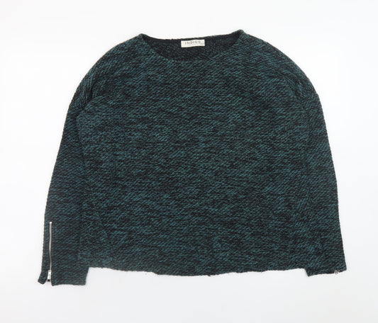 Womens UK Size 16 Marks and Spencer Green Pullover Jumper