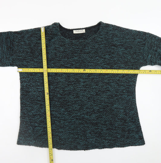 Womens UK Size 16 Marks and Spencer Green Pullover Jumper