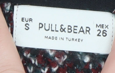 Womens UK Size 8 Pull&Bear Multicoloured Pullover Jumper