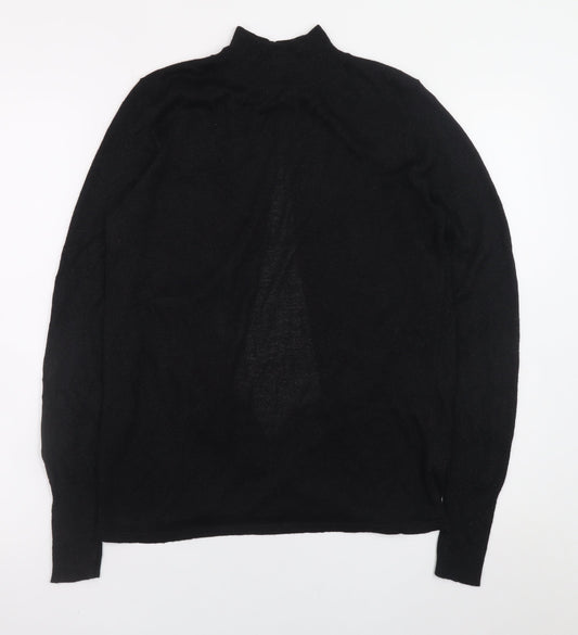 Womens UK Size 12 NEXT Black Cardigan Jumper