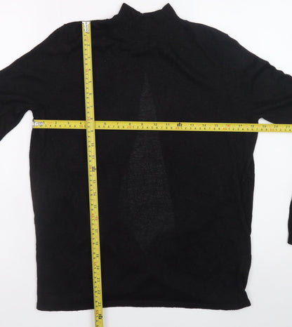 Womens UK Size 12 NEXT Black Cardigan Jumper