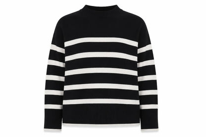 Womens UK Size M John Lewis Black Pullover Jumper