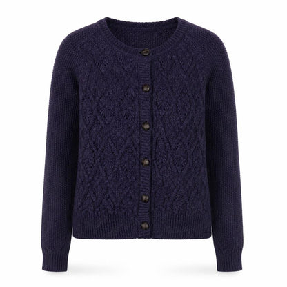 Womens UK Size 12 Marks and Spencer Purple Cardigan Jumper