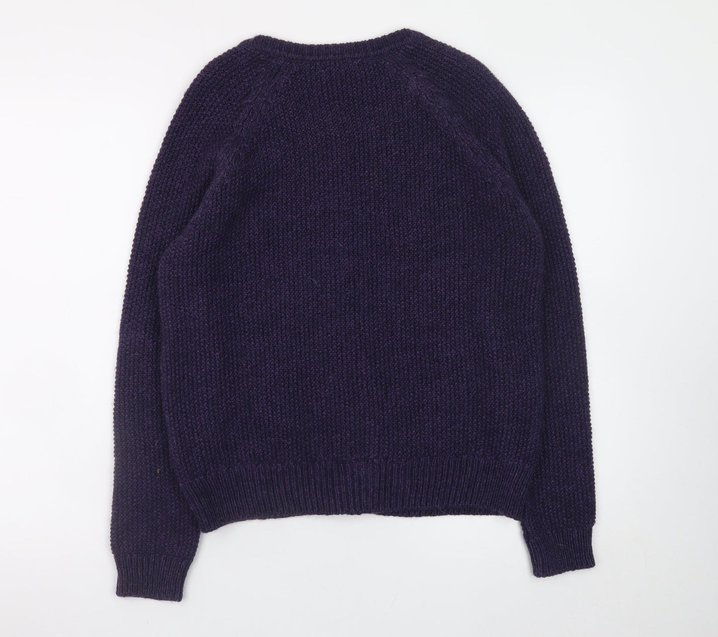 Womens UK Size 12 Marks and Spencer Purple Cardigan Jumper