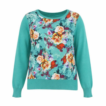 Womens UK Size M Inspire Collection Green Pullover Jumper