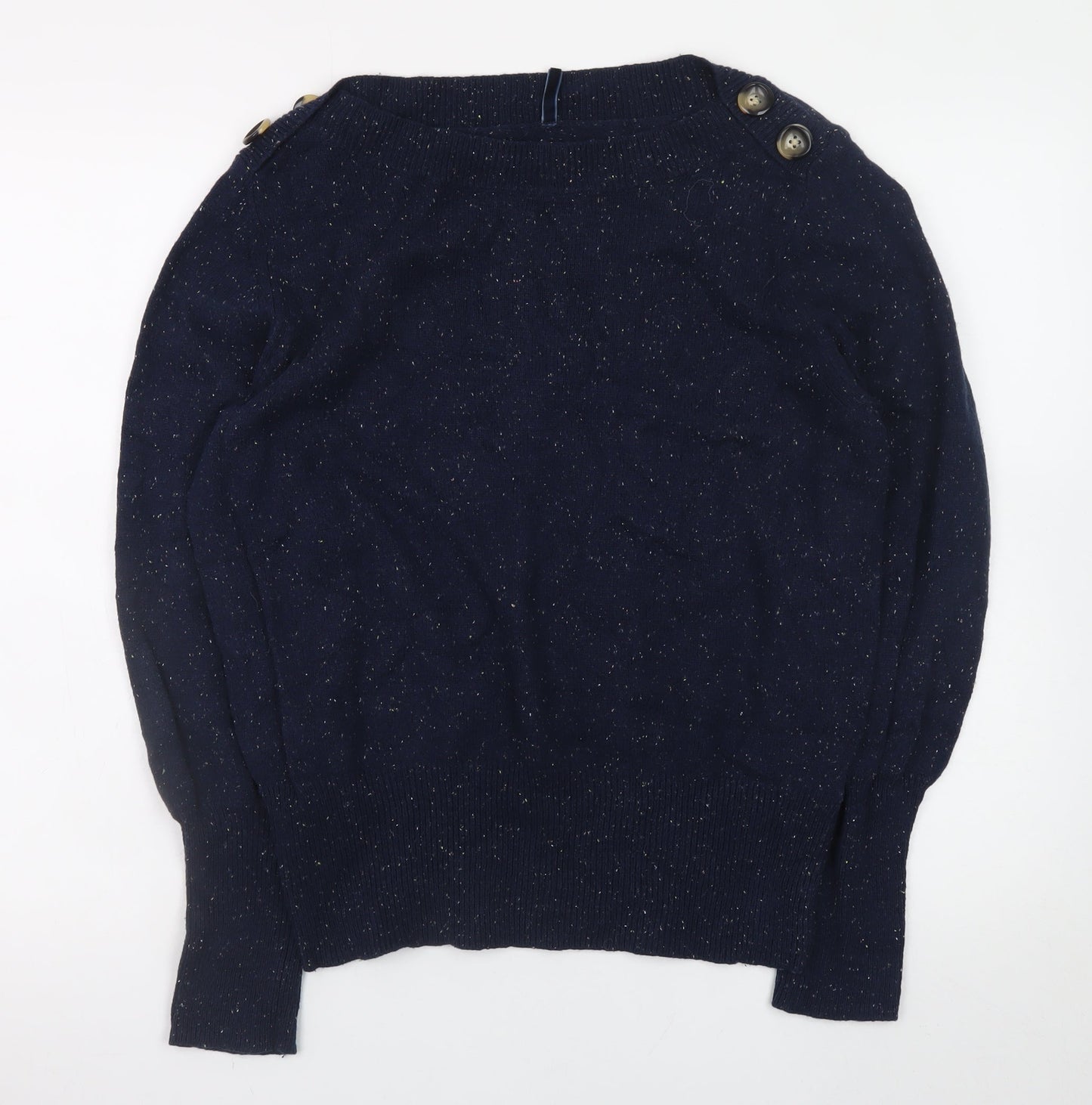 Womens UK Size 16 Marks and Spencer Blue Pullover Jumper