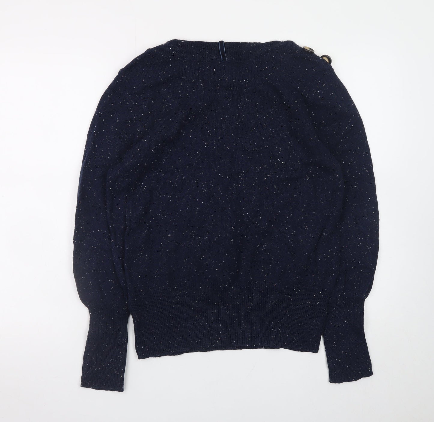 Womens UK Size 16 Marks and Spencer Blue Pullover Jumper